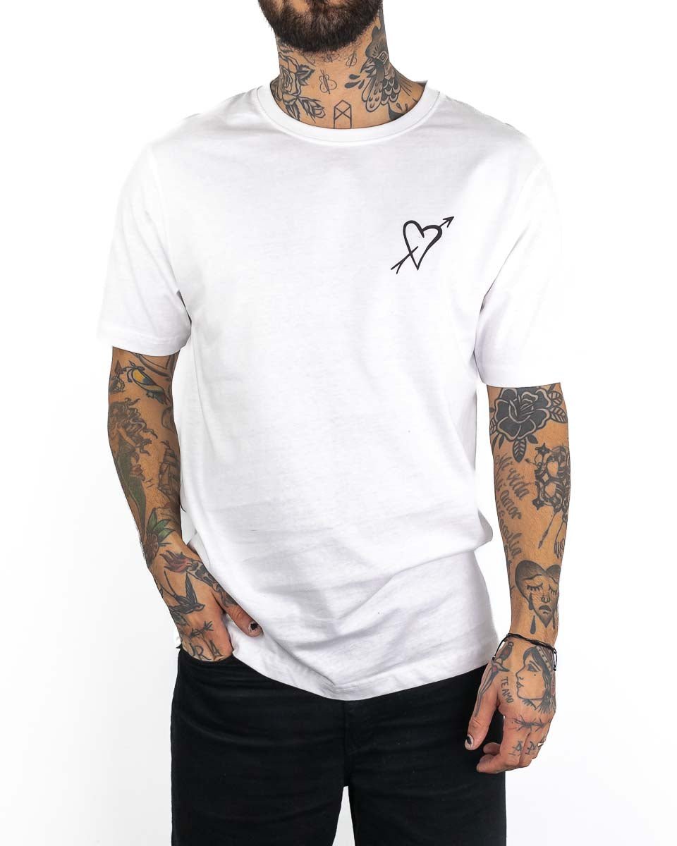 Jernhest - T-shirt Vit - So Sorry - jhstore.se