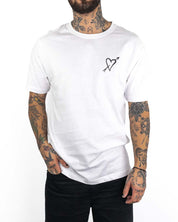 Jernhest - T-shirt Vit - So Sorry - jhstore.se