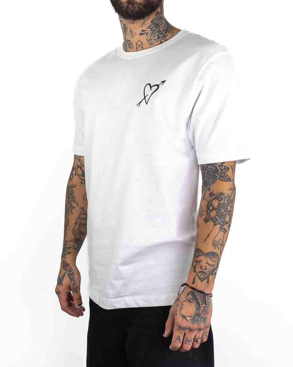 Jernhest - T-shirt Vit - So Sorry - jhstore.se
