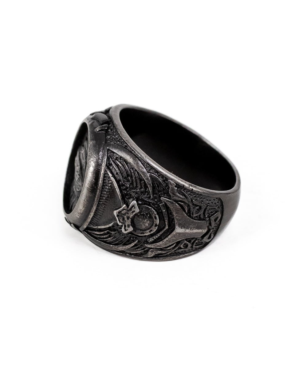 Jernhest - Theo - Ring Antik Silver - jhstore.se