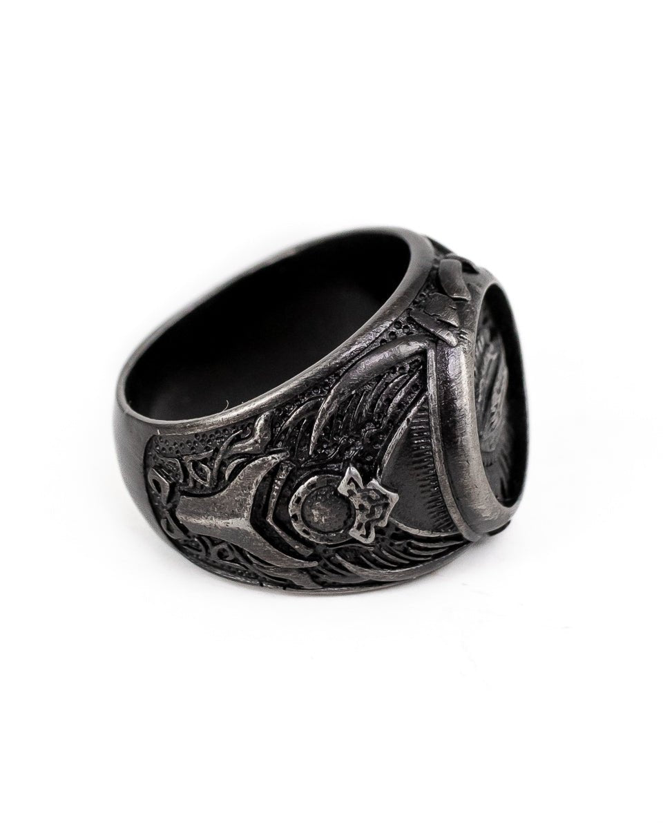Jernhest - Theo - Ring Antik Silver - jhstore.se