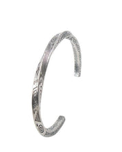 Jernhest - Tomb Armband - Skruvad Armlänk - Opolerad Silver - jhstore.se