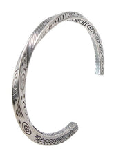 Jernhest - Tomb Armband - Skruvad Armlänk - Opolerad Silver - jhstore.se