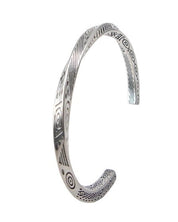 Jernhest - Tomb Armband - Skruvad Armlänk - Opolerad Silver - jhstore.se