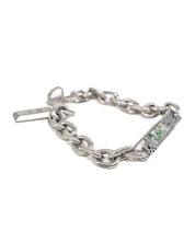 Jernhest - Torp Armband - Silver - Kedja med Kolmårdsmarmor - jhstore.se