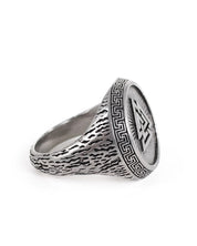 Jernhest - Valter - Ring Valknut Silver - jhstore.se