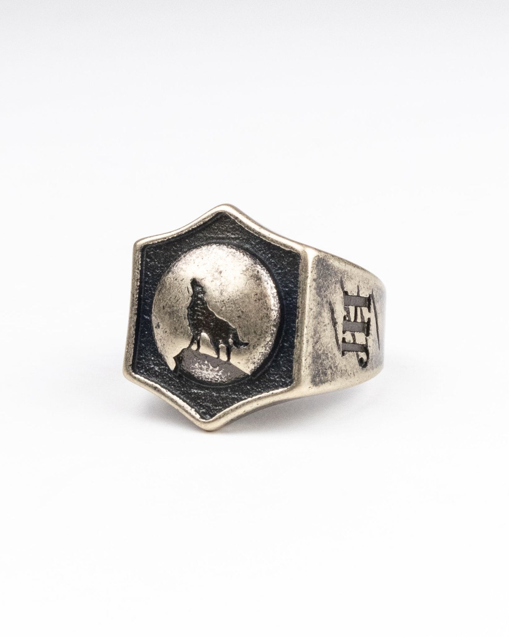 Jernhest - Zack Ring Brass - jhstore.se