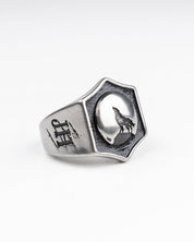 Jernhest - Zack Ring Silver - jhstore.se