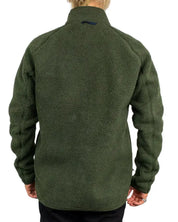 Fjällräven Vardag Pile Fleece i grönt, baksida