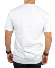Carhartt K87 t-shirt i vitt, baksida utan tryck