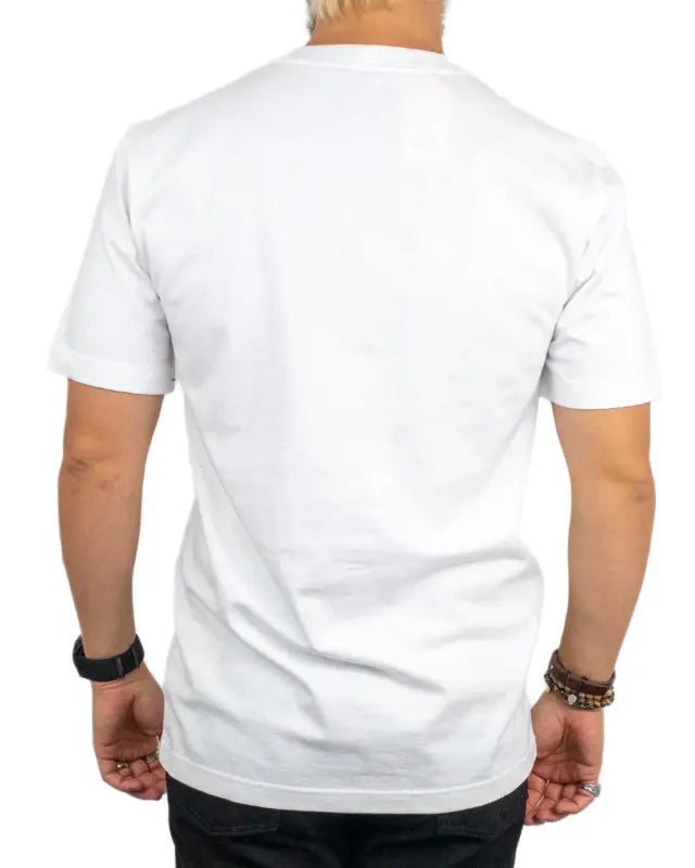 Carhartt K87 t-shirt i vitt, baksida utan tryck