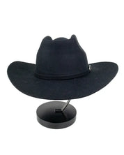 Brixton Prescott Brick Top cowboyhatt i svart ullfilt, produktbild 2