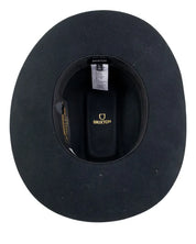 Brixton Prescott Brick Top cowboyhatt i svart ullfilt, produktbild 5