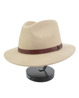 Brixton - Hatt - Messer Fedora Sand - Khaki / Beige