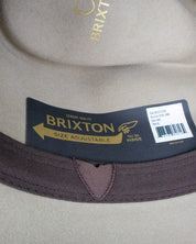 Brixton Messer Fedora i beige ullfilt, produktbild 5