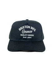 Brixton Stratton Snapback keps i svart, produktbild 2