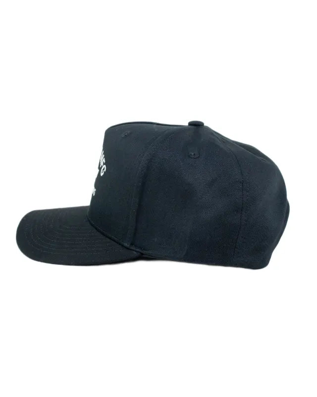 Brixton Stratton Snapback keps i svart, produktbild 3