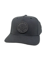 Brixton - Keps - Crest C MP Snapback Black - Svart