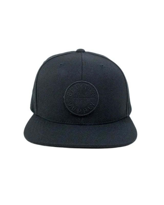 Brixton Oath III Snapback keps i svart, produktbild 2