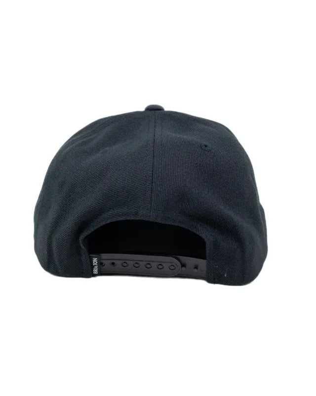Brixton Oath III Snapback keps i svart, produktbild 4