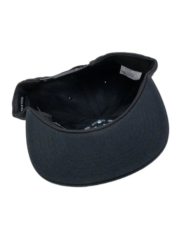 Brixton Oath III Snapback keps i svart, produktbild 5