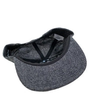 Brixton Dyson Snapback keps i svart fiskbensmönster, produktbild 4
