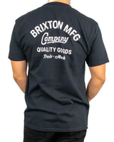 Brixton - T-shirt - Straton Standard Tee Black - Svart