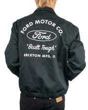 Brixton Ford Built Tough Harrington jacka, ryggtryck med Ford Motor Co och Built Tough