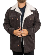 Wrangler Wrange Coat, detalj av sherpafoder