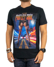 Band Tee - T-Shirt - Mötley Crüe - Miami - Svart
