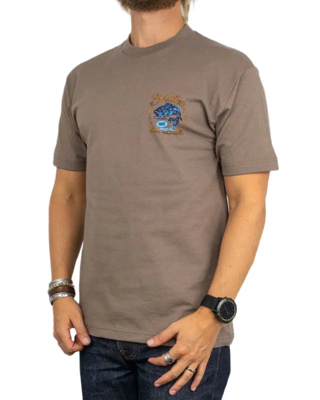 Brixton - T-shirt - Cast Standard Tee Earth - Brun