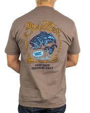 Brixton - T-shirt - Cast Standard Tee Earth - Brun