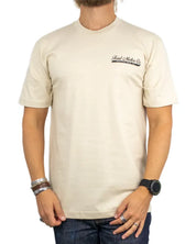 Brixton - T-shirt - Ford 71 Pickup Wimbledon White - Vit