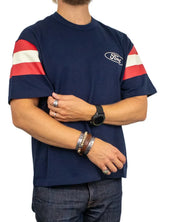 Brixton - T-shirt - Ford Built Tough Jersey American Navy - Blå