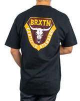 Brixton - T-shirt - Fraser Standard Tee Black - Svart
