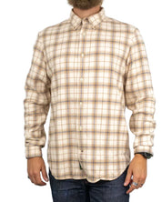 Timberland - Flanellskjorta - Check Shirt - Khaki / Beige