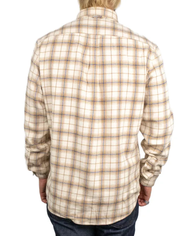 Timberland - Flanellskjorta - Check Shirt - Khaki / Beige