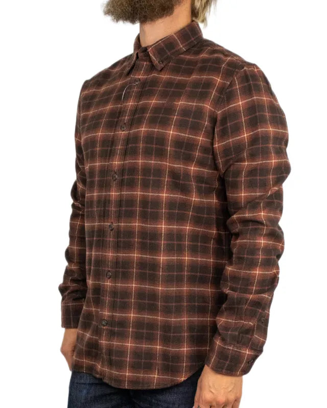 Timberland - Flanellskjorta - Check Shirt - Brun