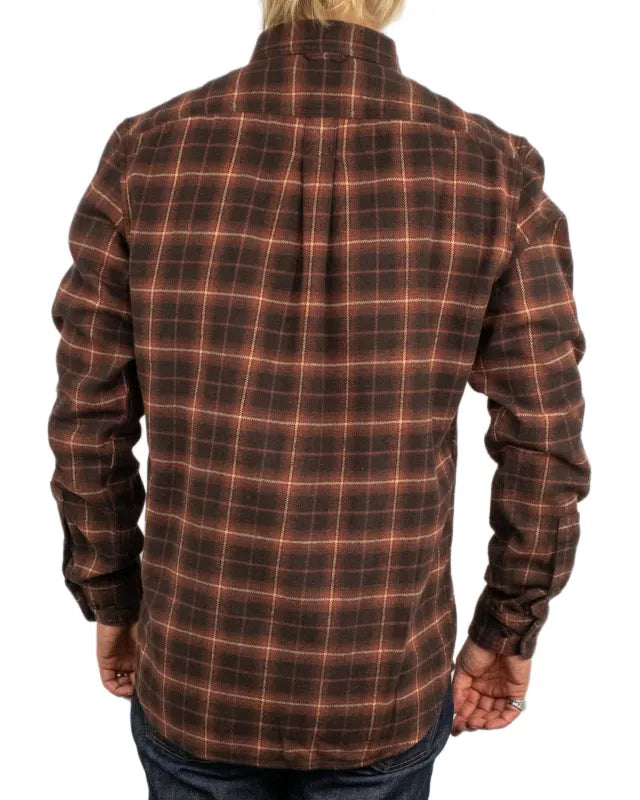 Timberland - Flanellskjorta - Check Shirt - Brun