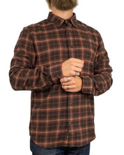 Timberland - Flanellskjorta - Check Shirt - Brun