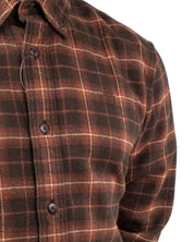 Timberland - Flanellskjorta - Check Shirt - Brun