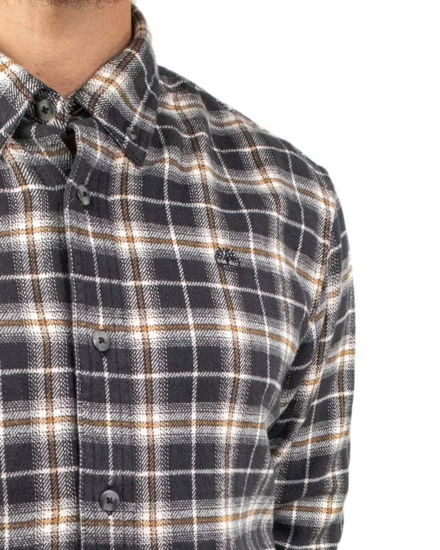 Timberland - Flanellskjorta - Check Shirt - Svart