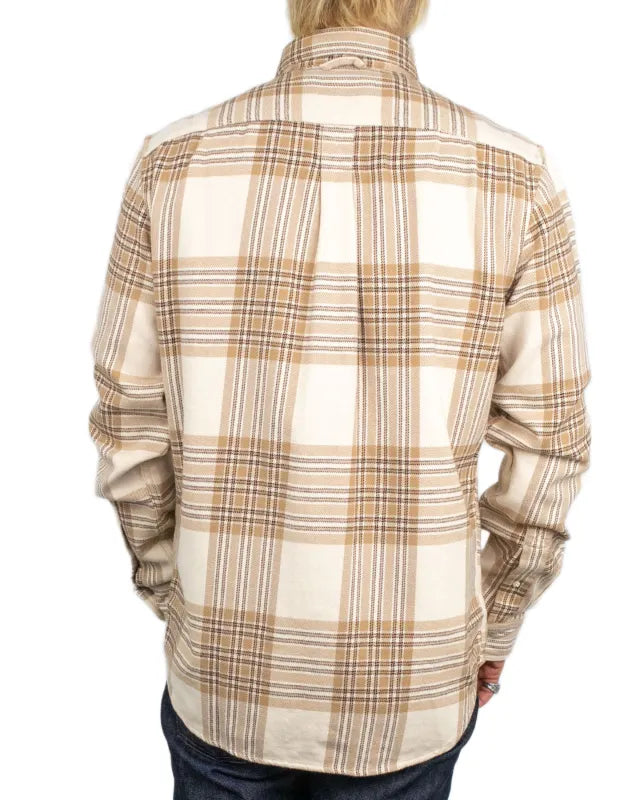 Timberland - Flanellskjorta - House Check - Khaki / Beige