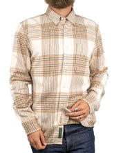 Timberland - Flanellskjorta - House Check - Khaki / Beige