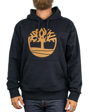 Timberland - Hoodie - Northwood Tree Logo Brushed Back - Svart