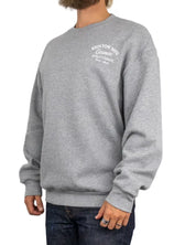 Brixton - Sweatshirt - Straton Crew Heather Grey - Grå