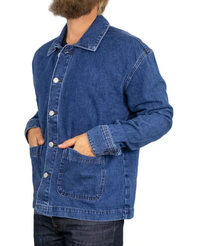 Resteröds - Overshirt - Nathan - Blå