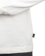 Lee Jeans - Långärmad T-shirt - Waffle Tee Off White - Vit