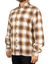 Dickies - Flanellskjorta - Gulfport - Brun