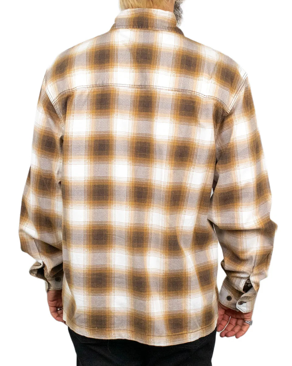 Dickies - Flanellskjorta - Gulfport - Brun